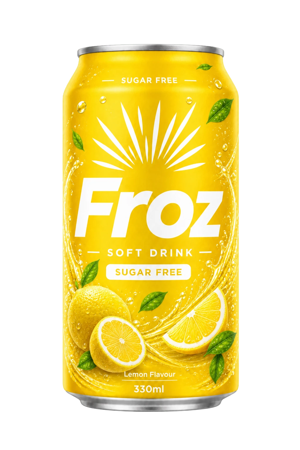 Lemon Flavour Can